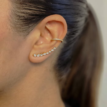 BRINCO EAR CUFF CRISTAL 